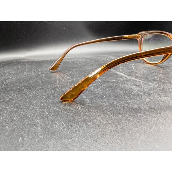 LUCKY BRAND Vintage Brown Cats Eye Optical Eyeglass Frame For Women RARE - Picture 6 of 7